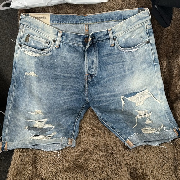 Abercrombie and Fitch brand new ripped vintage shorts brand new, - Picture 3 of 6